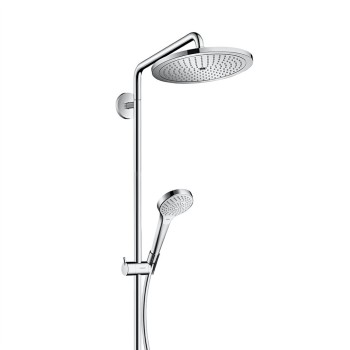 Душевая система Hansgrohe Croma Select термостатический смеситель для ванны Showerpipe 280 с аксессуарами, хром 26792000