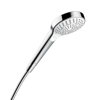 Dušas klausule Hansgrohe Croma Select S - Multi rokas dušas, 3 plūsmas, balta/hroma 26800400