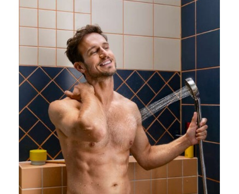 Dušo galvutė Hansgrohe Activera Select S, 2 srovės, EcoSmart, chromas 28033000