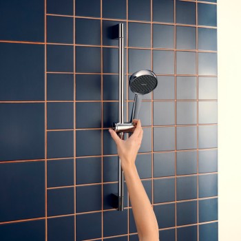 Dušas Komplekts Hansgrohe Activera Select S Rokas duša, stienis un šļūtene, 2 plūsmas, EcoSmart+, hroms 28045000