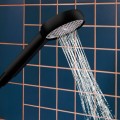Душевой набор Hansgrohe Activera Select S, ручной душ, штанга и шланг, 2 режима струи, EcoSmart, матовый черный 28050670