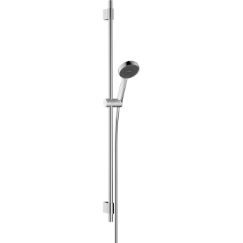 Dušas Komplekts Hansgrohe Activera Select S Rokas duša, stienis un šļūtene, 2 plūsmas, EcoSmart, hroms 28050000