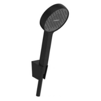 Душевой набор Hansgrohe Activera Select S Ручной душ, держатель и шланг, 2 потока, EcoSmart, матовый черный 28054670