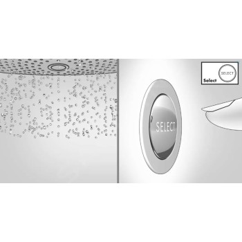 Душевой набор Hansgrohe Activera Select S Ручной душ, держатель и шланг, 2 потока, EcoSmart, матовый черный 28054670