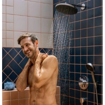 Душевая головка Hansgrohe Activera SD 24 cm, EcoSmart, хром 28056000