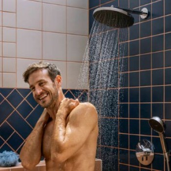Dušas Galva Hansgrohe Activera S D 24 cm, EcoSmart+, hroms 28057000