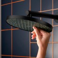 Dušo galva Hansgrohe Activera S D 24 cm, EcoSmart+, Juoda matinė 28057670