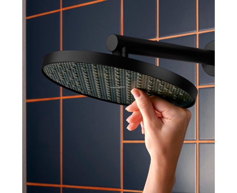 Dušo galva Hansgrohe Activera S D 24 cm, EcoSmart+, Juoda matinė 28057670