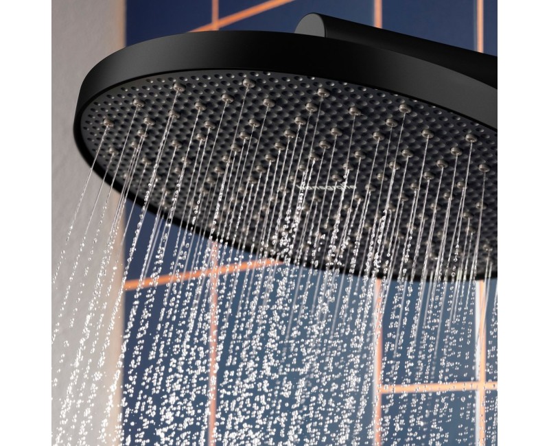 Dušo galva Hansgrohe Activera S D 24 cm, EcoSmart+, Juoda matinė 28057670