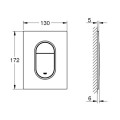 Poga iebūvējamam rāmim Grohe Arena Cosmopolitan S warm sunse 37624DA0
