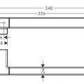 Rokturis Hansgrohe AddStoris, garums 35 cm, matēti melns 41744670