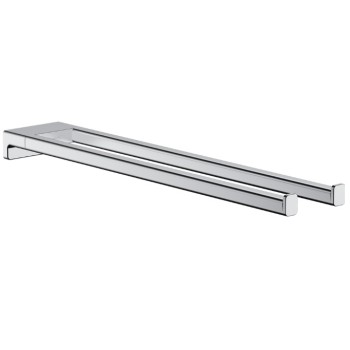 Dvieļu turētājs Hansgrohe AddStoris Dubultais, garums 45 cm, hroms 41770000