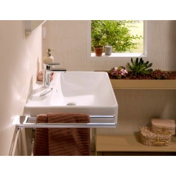 Dvieļu turētājs Hansgrohe AddStoris Dubultais, garums 45 cm, hroms 41770000