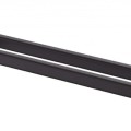 Hansgrohe AddStoris Dvigubas rankšluosčių laikiklis, 45 cm ilgio, matinė juoda 41770670
