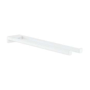 Dvieļu turētājs Hansgrohe AddStoris Dubultais garums 45 cm, matēti balts 41770700