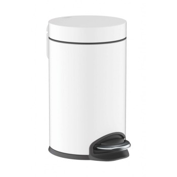 Atkritumu tvertne Hansgrohe AddStoris, 3 l, Soft Close, matēti balta 41775700