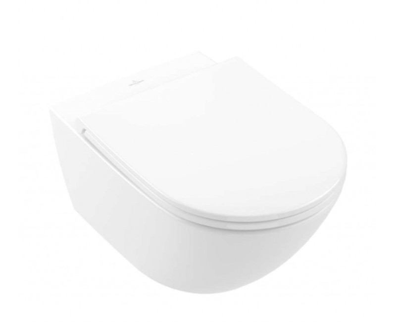 Piekaramais tualetes pods Villeroy&Boch Universo TwistFlush, balts