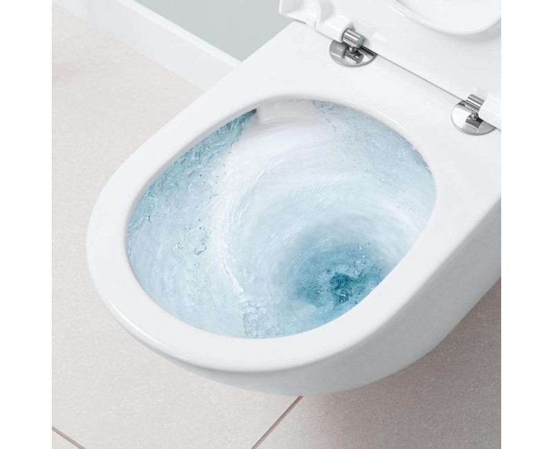 Piekaramais tualetes pods Villeroy&Boch Universo TwistFlush, balts