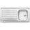 Virtuves Izlietne BLANCO LAY-ON SINK R-ES 10X5 1/2" Natural m.UEL Nerūsējošais tērauds, Dabīgs pārklājums 510502