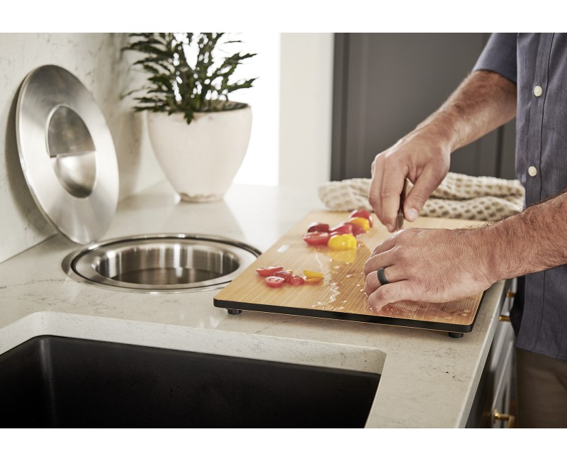 Atkritumu šķirošanas sistēmas BLANCO SOLON stainless steel Flush 512471