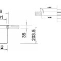 Atkritumu šķirošanas sistēmas BLANCO SOLON stainless steel Flush 512471