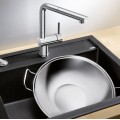Virtuves Izlietne BLANCO DALAGO 6 SILG PDUR Black M. AF Melna, SILGRANIT™ 525873