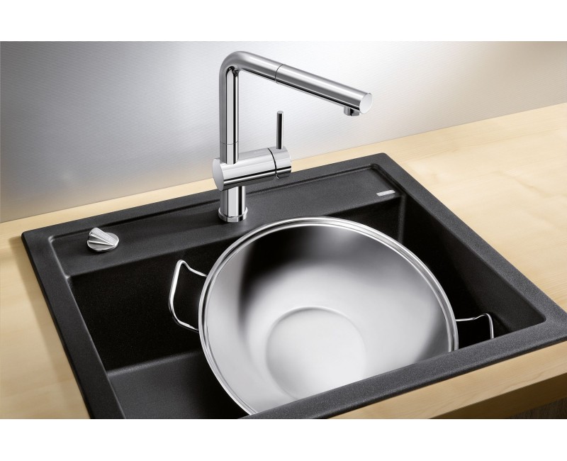 Virtuves Izlietne BLANCO DALAGO 6 SILG PDUR Black M. AF Melna, SILGRANIT™ 525873