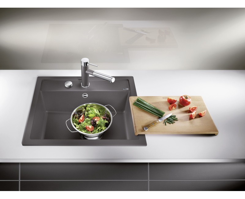 Virtuves Izlietne BLANCO DALAGO 6 SILG PDUR Black M. AF Melna, SILGRANIT™ 525873