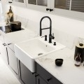 Virtuvinė kriauklė BLANCO PANOR 60 Keraminė balta blizgi O.AF Keramika, kristalinė balta blizgi (Keramika) 514486
