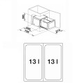 Системы сортировки отходов BLANCO SELECT BOTTON PRO 45/2 руководство 517467