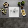 Кухонная мойка BLANCO DALAGO 5 SILG PDUR White M.AF SILGRANIT™, PuraDur™, Белый 518524