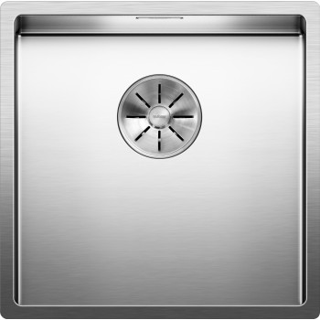 Virtuves Izlietne BLANCO CLARON 400-IF InFino O.AF Nerūsējošais tērauds, Satīna spīdīga 521572