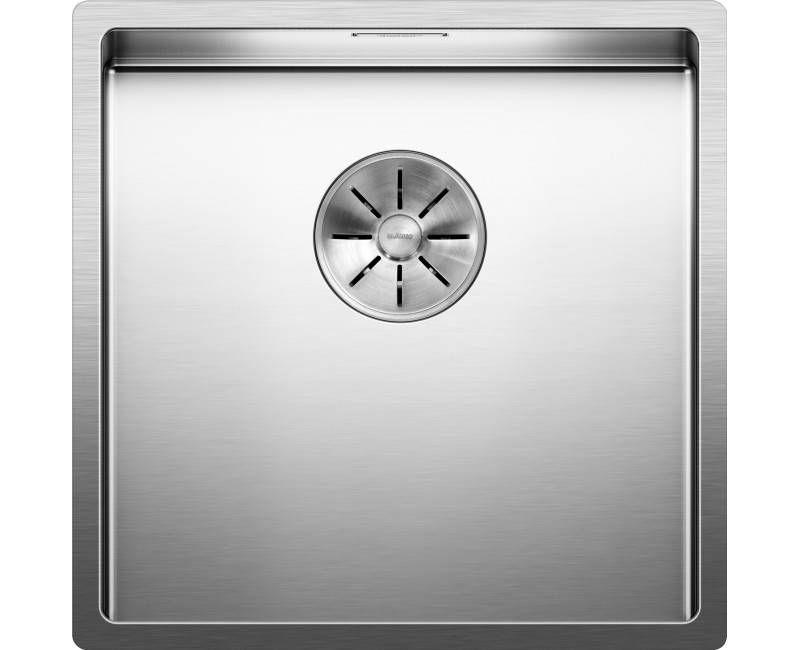 Virtuves Izlietne BLANCO CLARON 400-U InFino O.AF Nerūsējošais tērauds, Satīna spīdīga 521573