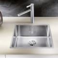 Virtuves Izlietne BLANCO CLARON 450-U InFino O.AF Nerūsējošais tērauds, Satīna spīdīga 521575