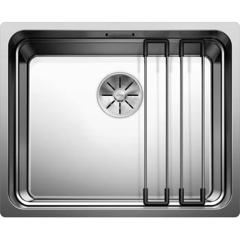 Virtuves Izlietne BLANCO ETAGON 500-U SATIN InFino O.AF  Nerūsējošais tērauds, Satīna spīdīga 521841