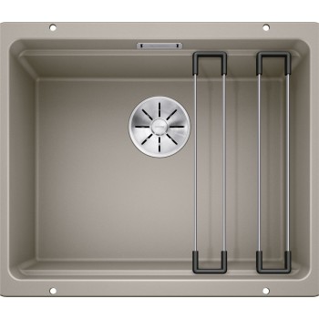 Virtuves Izlietne BLANCO ETAGON 500-U SILG PDUR Tartufo M.ZUB InFino O.AF SILGRANIT™, PuraDur™, Tartufo 522234