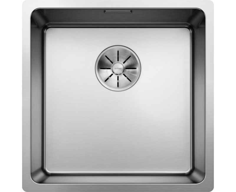 Кухонная мойка BLANCO ANDANO 400-U SATIN InFino O.AF Нержавеющая сталь, глянцевый сатин 522959