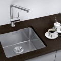 Кухонная мойка BLANCO ANDANO 400-U SATIN InFino O.AF Нержавеющая сталь, глянцевый сатин 522959