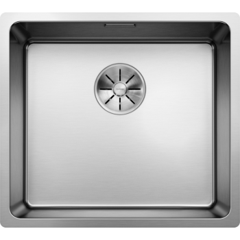 Virtuves Izlietne BLANCO ANDANO 450-U SATIN InFino O.AF Nerūsējošais tērauds, Satīna spīdīga 522963