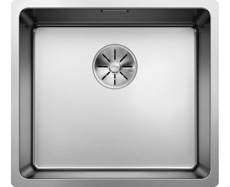 Virtuves Izlietne BLANCO ANDANO 450-U SATIN InFino O.AF Nerūsējošais tērauds, Satīna spīdīga 522963