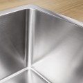 Virtuves Izlietne BLANCO ANDANO 500-IF SATIN InFino O.AF Nerūsējošais tērauds, Satīna spīdīga 522965