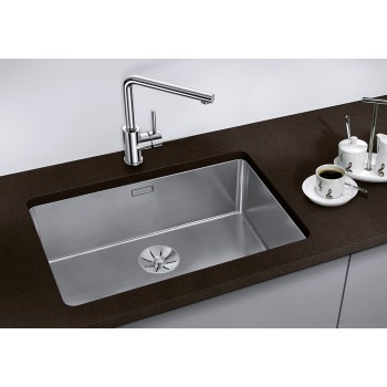 Virtuves Izlietne BLANCO ANDANO 700-U SATIN InFino O.AF Nerūsējošais tērauds, Satīna spīdīga 522971