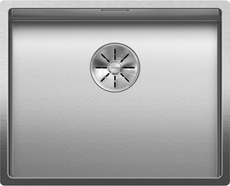 Кухонная мойка BLANCO CLARON 500-U InFino O.AF, нержавеющая сталь, глянцевый сатин 521577