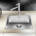 Кухонная мойка BLANCO CLARON 500-U InFino O.AF, нержавеющая сталь, глянцевый сатин 521577