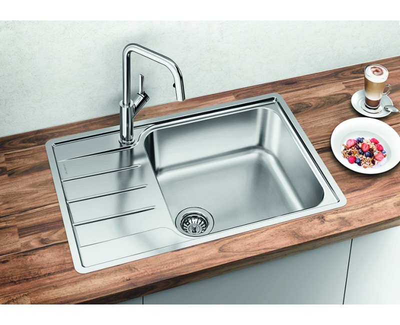 Кухонная мойка BLANCO LEMIS XL 6S-IF Compact O.AF Нержавеющая сталь 525111