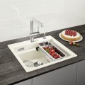 Virtuves Izlietne BLANCO ETAGON 6 Ceramic Magnolia glossy InFino M.AF Keramika, Magnolija spīdīga (Keramika) 525157