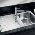 Virtuves izlietne BLANCO CLASSIMO 45 S-IF RV brushed InFino M.AF Nerūsējošā tērauda 525330