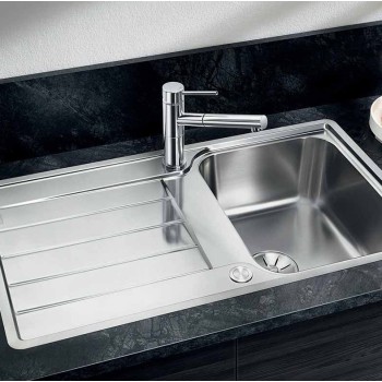 Virtuves izlietne BLANCO CLASSIMO 45 S-IF RV brushed InFino M.AF Nerūsējošā tērauda 525330