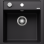 Virtuves izlietne BLANCO DALAGO 45 SILG PDUR Black M.AF SILGRANIT™ 525869
