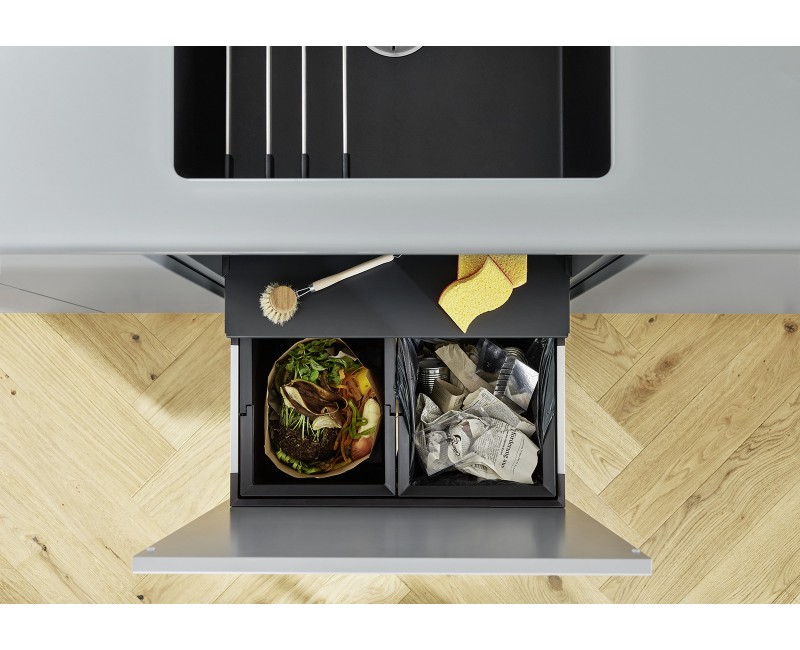 Atkritumu šķirošanas sistēmas BLANCO SELECT II Compact 60/2 526207